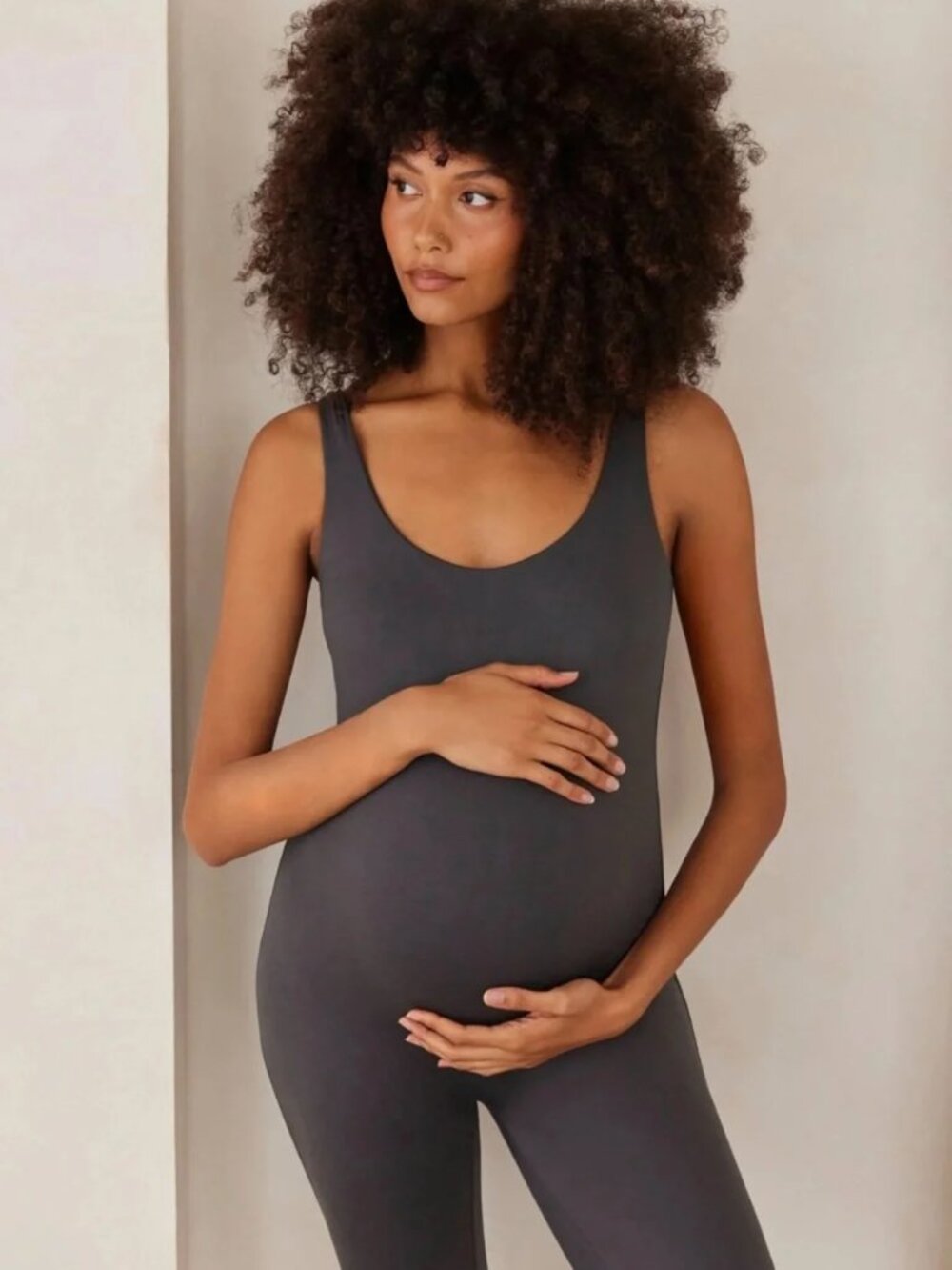 Bumpsuit The Lucy Maternity Unitard in Charcoal Size XS EUC Casual Lounge Comfy